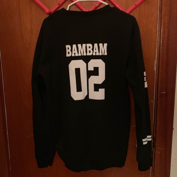 Black Got7 Bambam Sweatshirt Merch - Picture 2 of 2